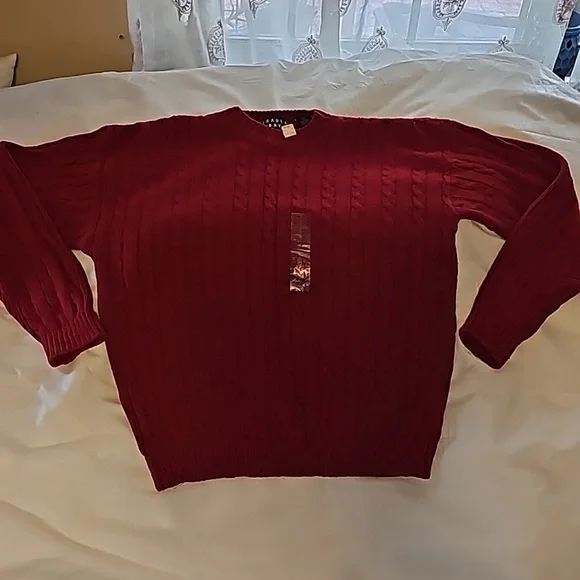 Vintage Red Sweater - Picture 2 of 14